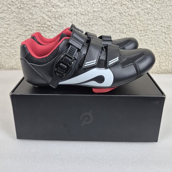 PELOTON Cycling Bike Shoes Size 40 EU Womens 9 Black PL-SH-02 w/Cleats Mens 7 - Picture 3 of 7